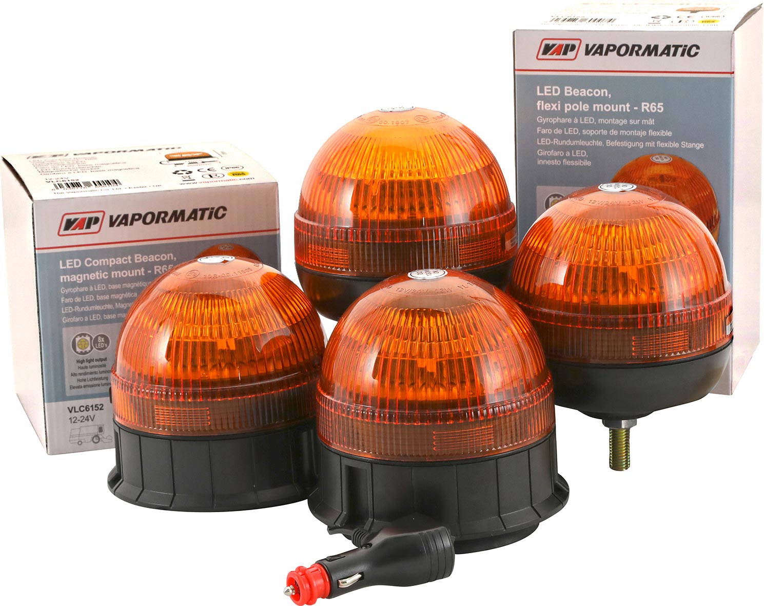 R65 LED Warning Beacons